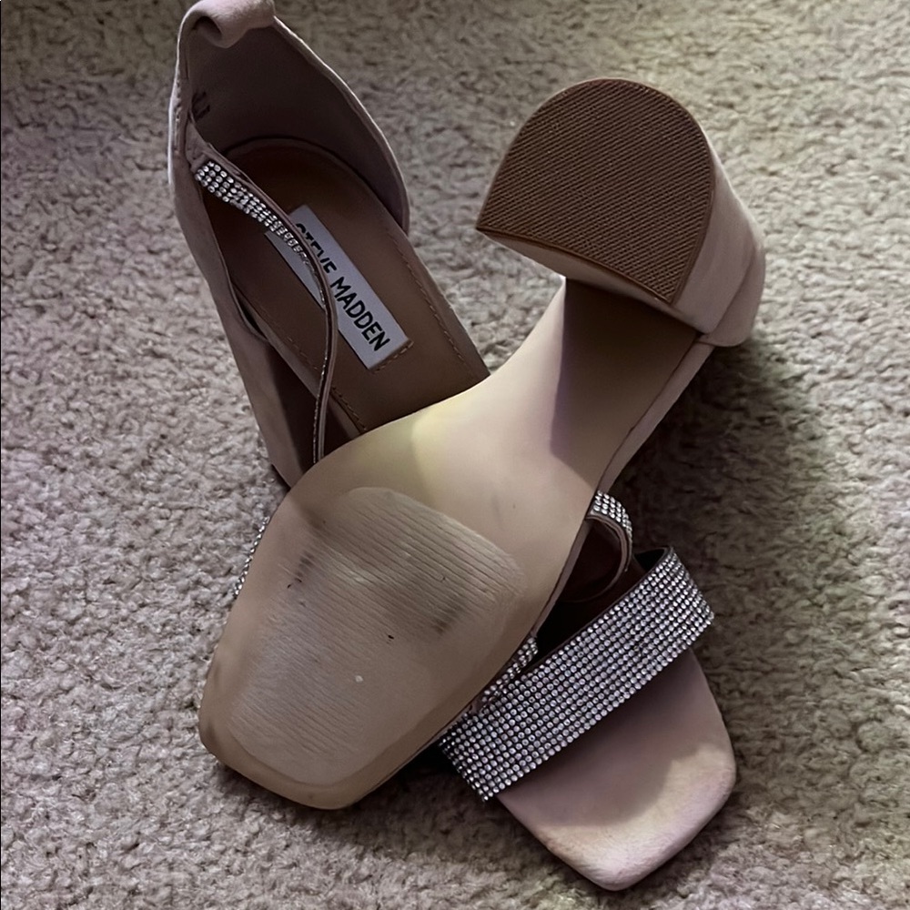 Steve Madden Pink High Heel Stilettos - Picture 4 of 5